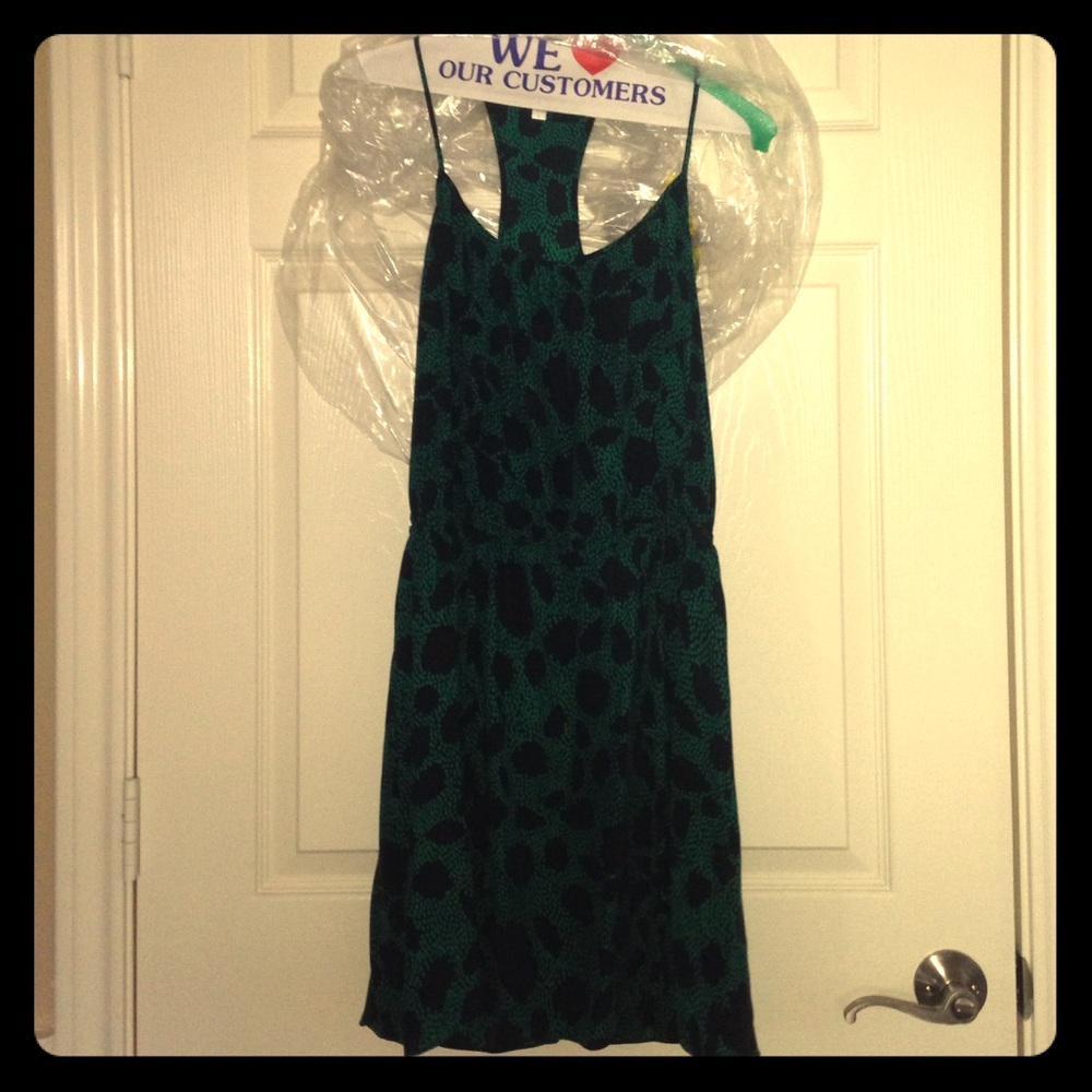 Parker ruffle front dress